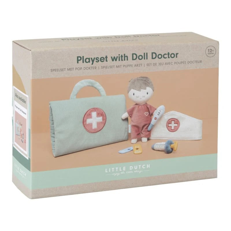 Conjunto de Cuidados do Boneco Jim