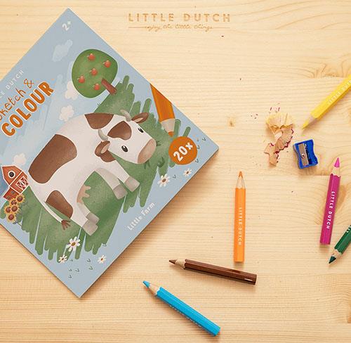 Livre de coloriage - Petite ferme