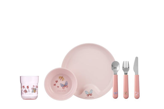 Mio Kids Meal Set - Flowers and Butterflies