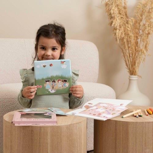 Sticker Set - 3 sheets - pink & friends