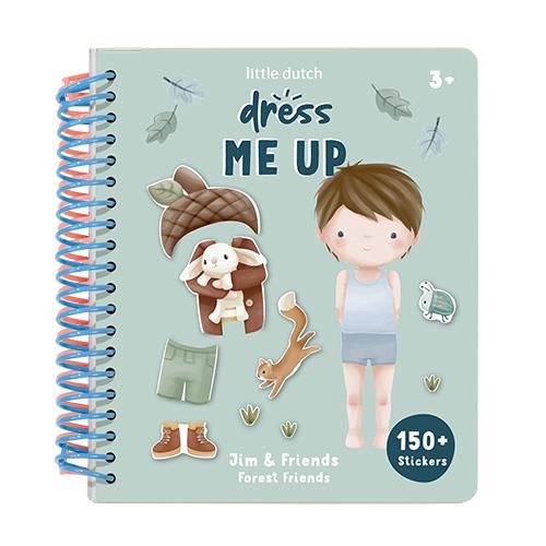 "Dress Me Up" Sticker Book – Forest Friends