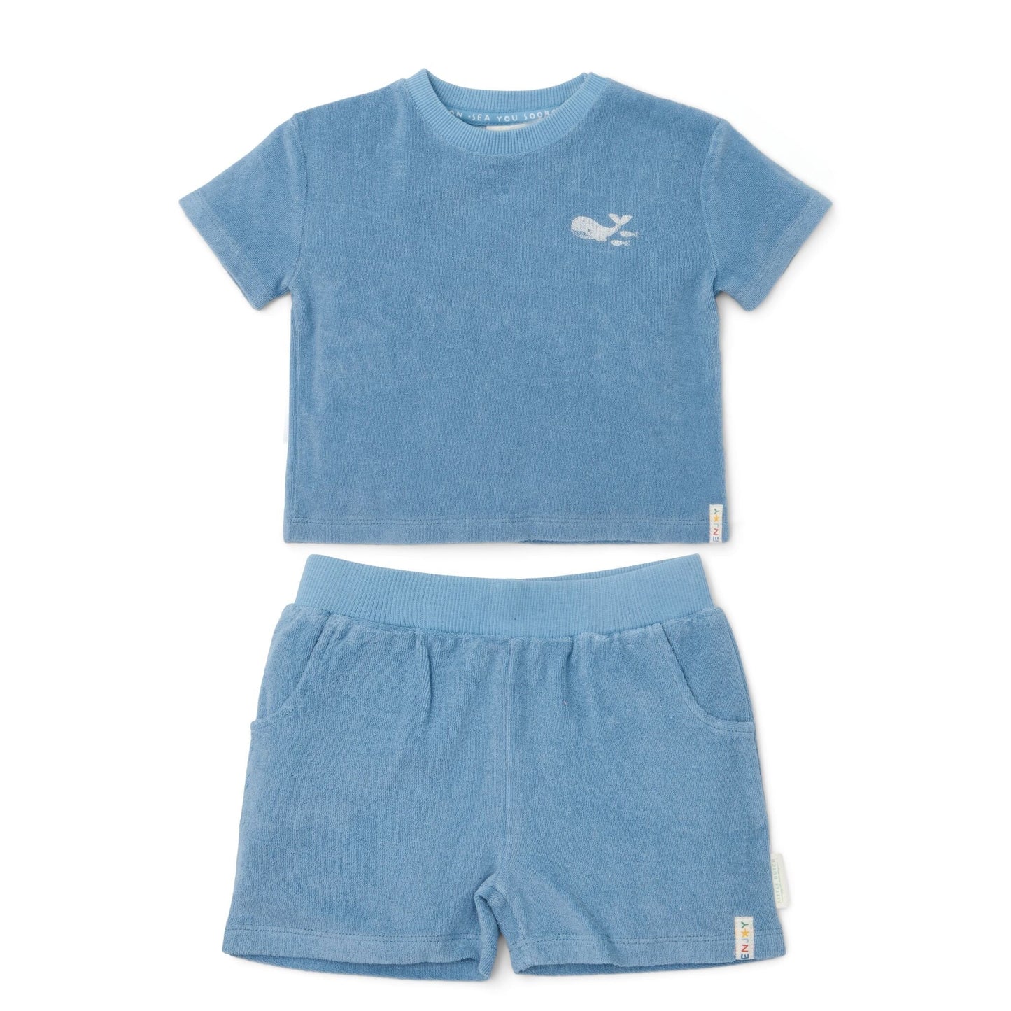 T-shirt et short | Ocean Sea Life Ocean Blue