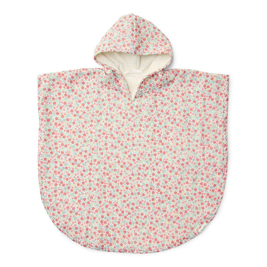 Beach Poncho | Sunny Flowers Multi-colour