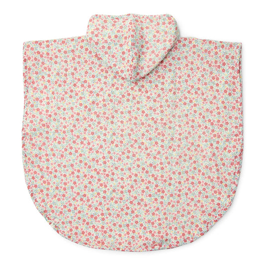 Beach Poncho | Sunny Flowers Multi-colour