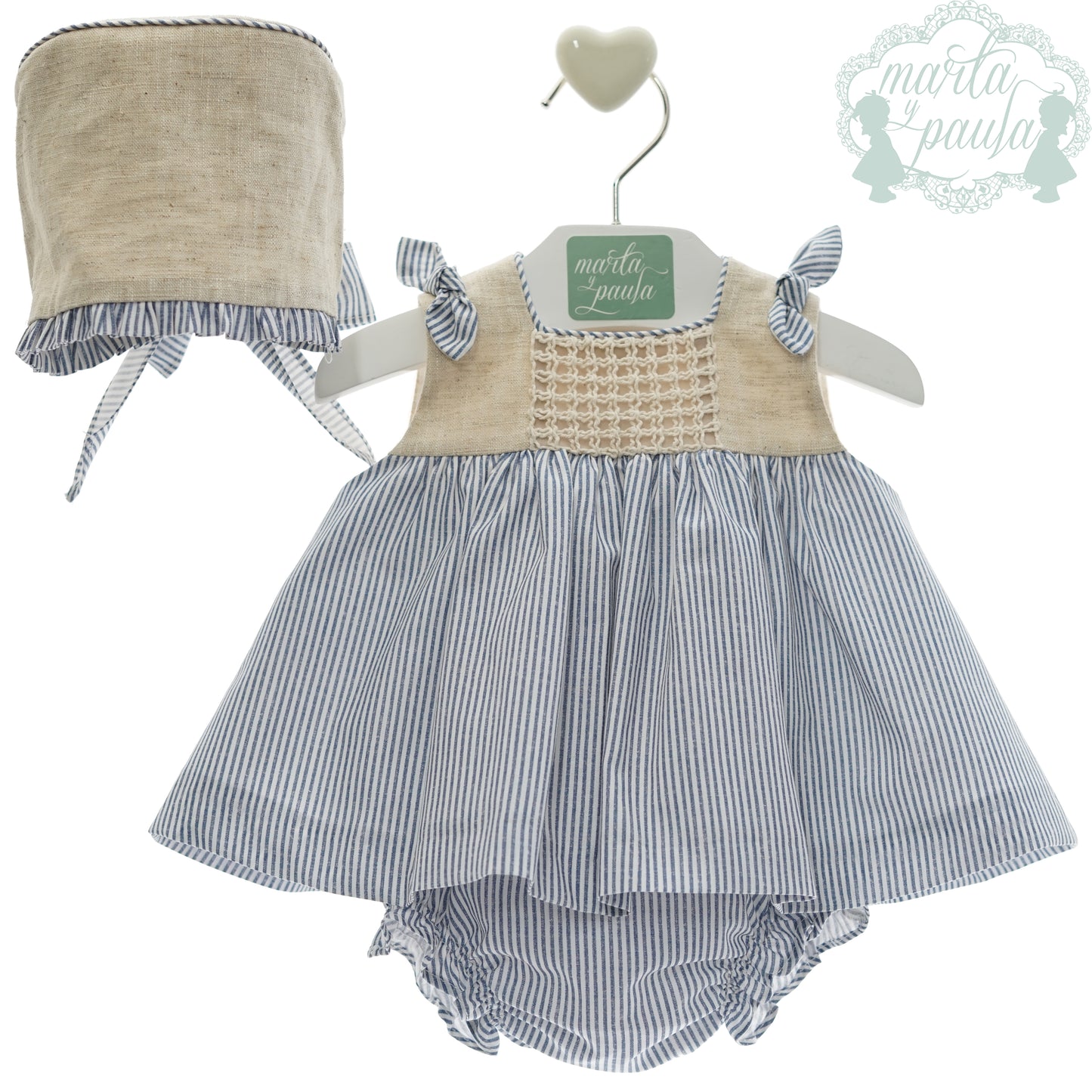 Conjunto menina 3 peças"Familia ACUARIO"