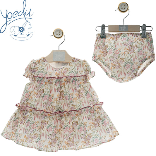 Dress with diaper cover "MERLÍN Family"