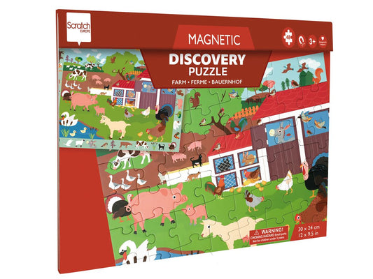Magnetic Puzzle + Game: The Farm