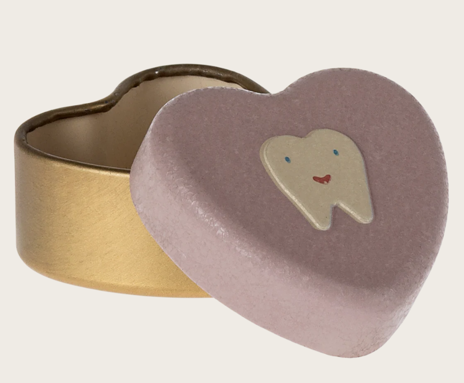 Small Tooth Box - Bluish Pink