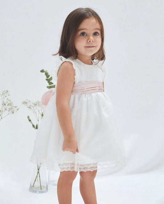 Vestido Bebe em organza