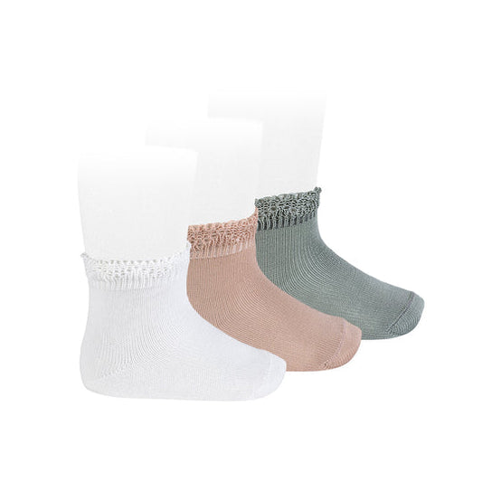 Chaussettes bébé et enfant en dentelle Condor