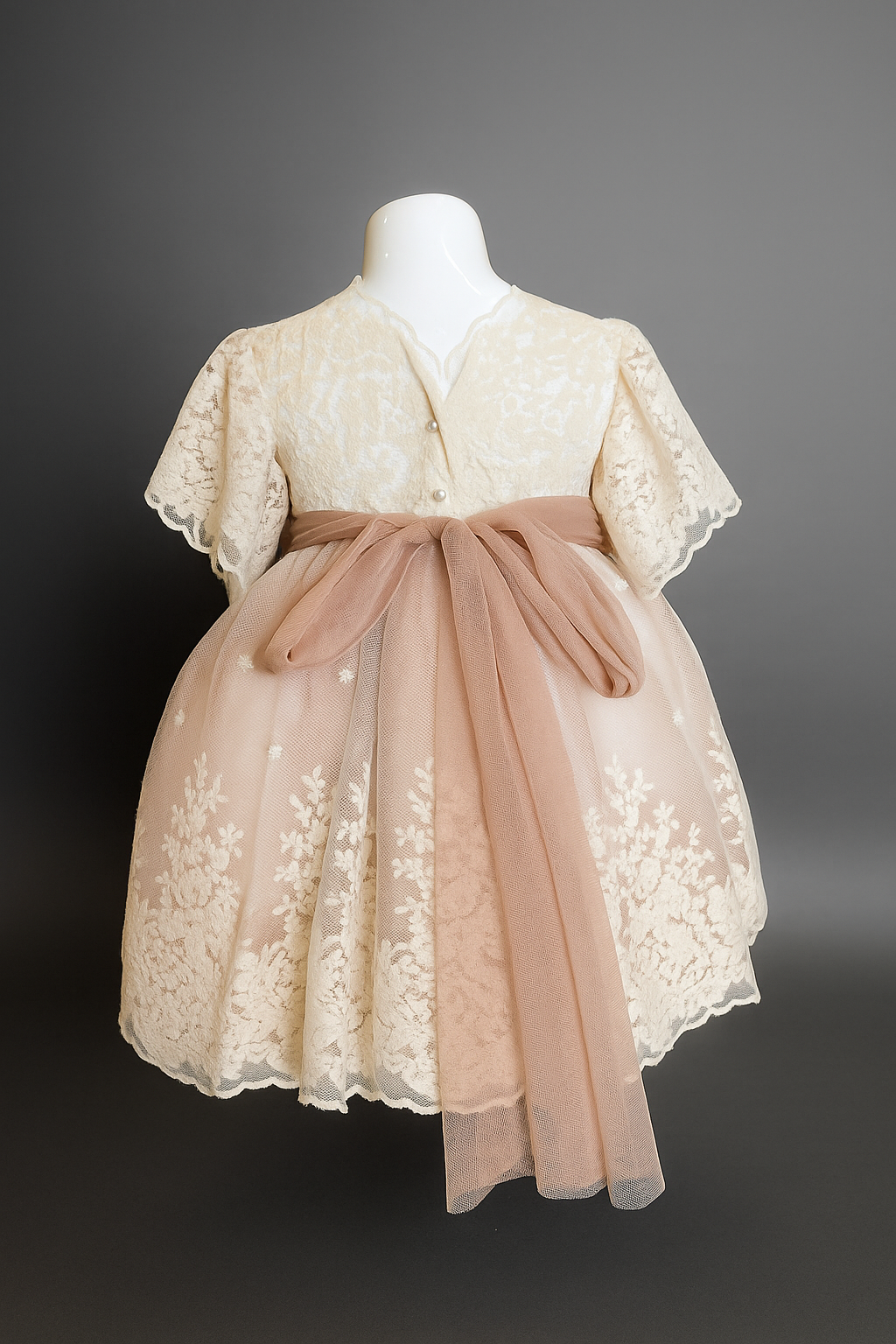 Vestido HG rendado | 18M