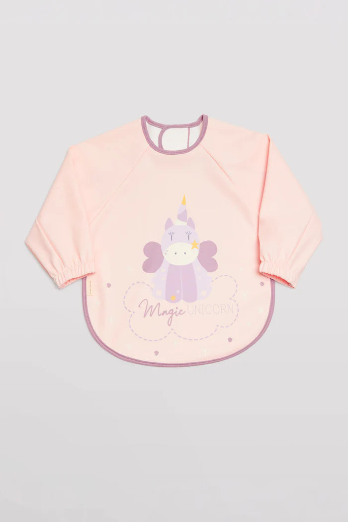 Bib with sleeves