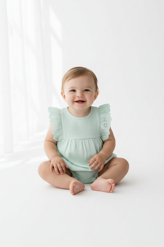 Cute girl without sleeves