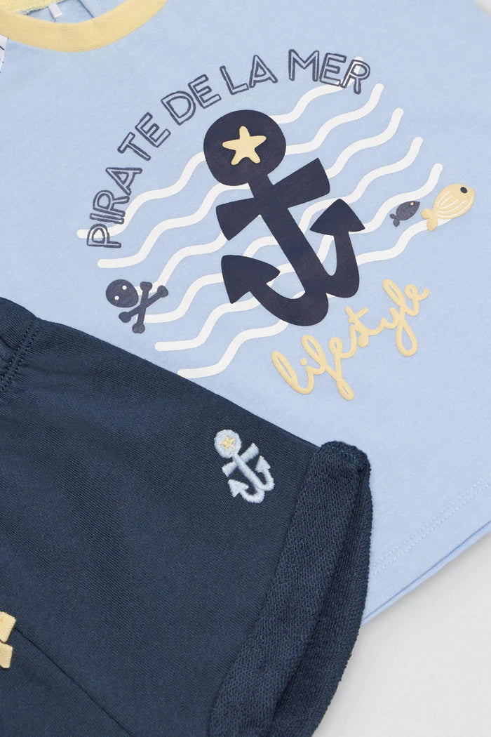 Short sleeve baby set