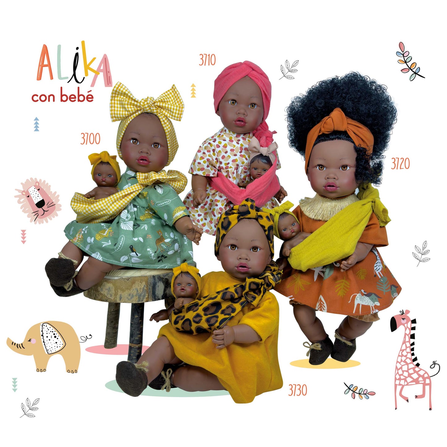 Boneca- Alika com bebé