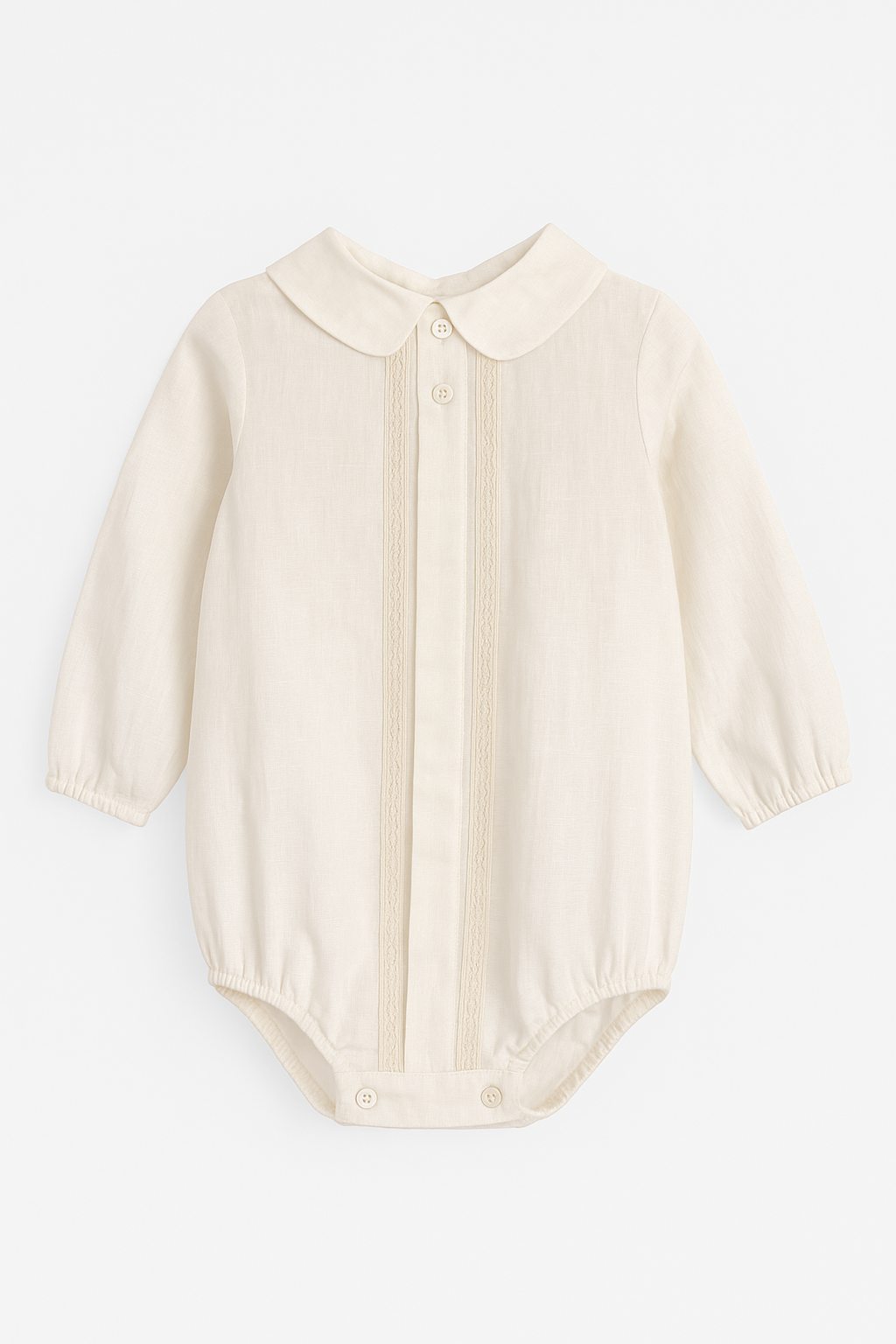 Camisa/Body com pregas e renda