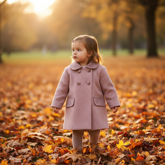 Casaco Clássico Rosa Antigo