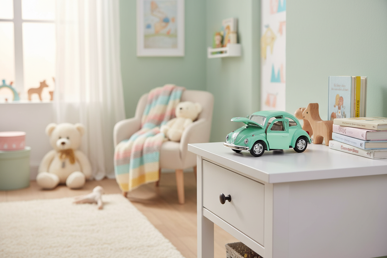 Classic Mint Beetle Toy