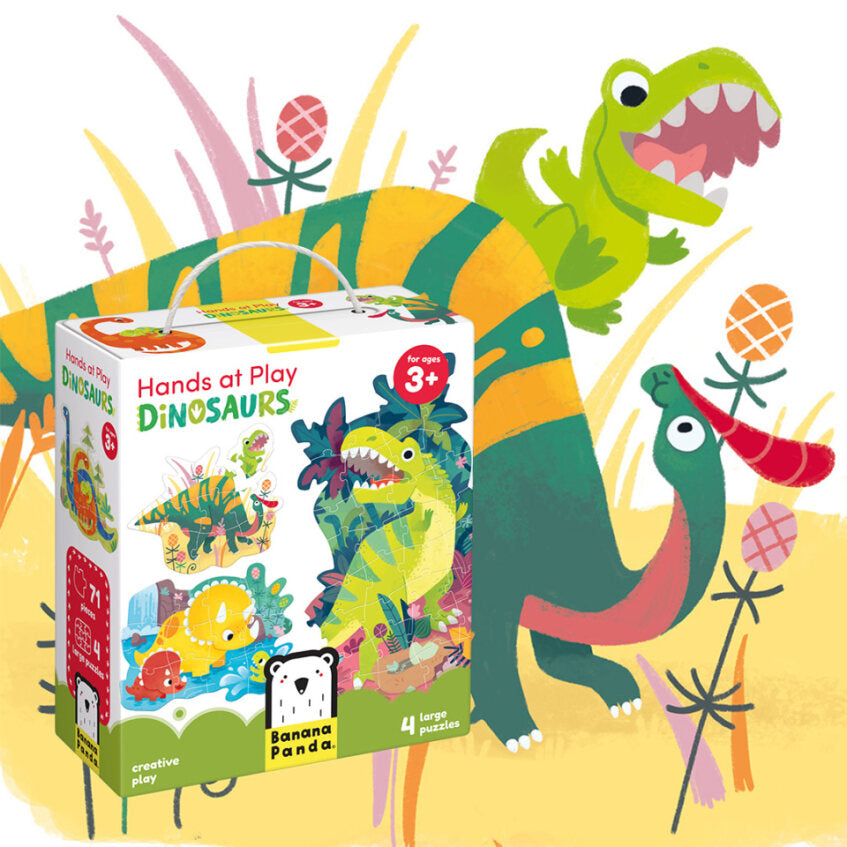 Hands on play Dinosaurs 3+