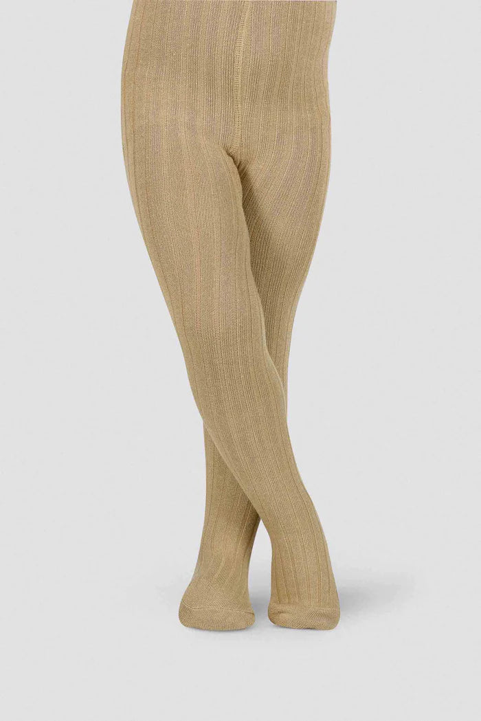 Collants bébé côtelés