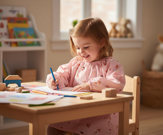 Babete com bolso central Wild Faries