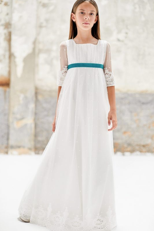 Amaya long tulle dress