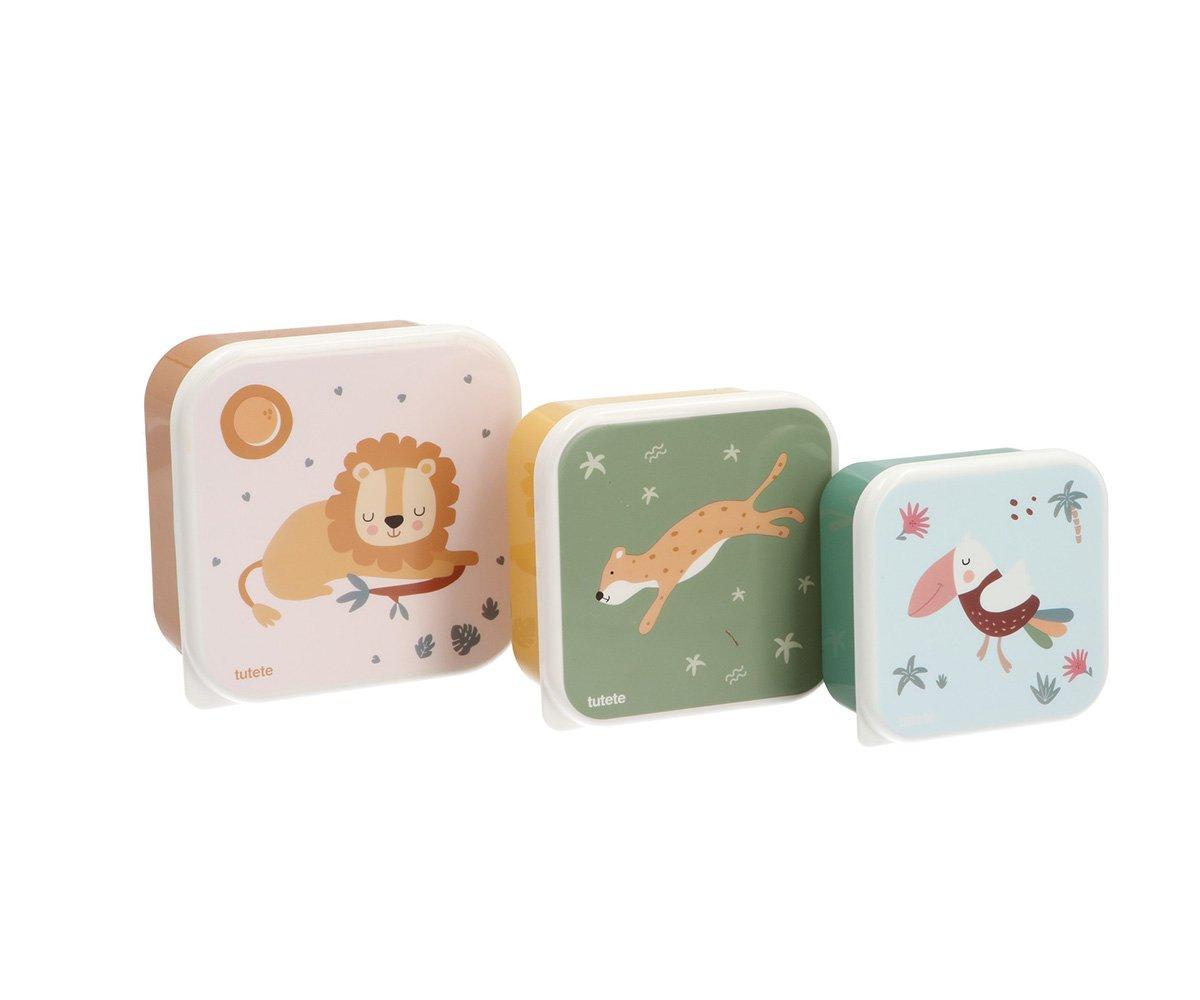 Conjunto 3 Lancheiras Snacks – Savannah
