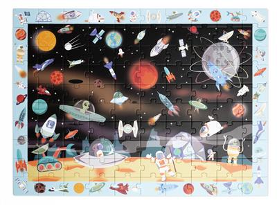 150 pcs Puzzle + Discovery Game: Space