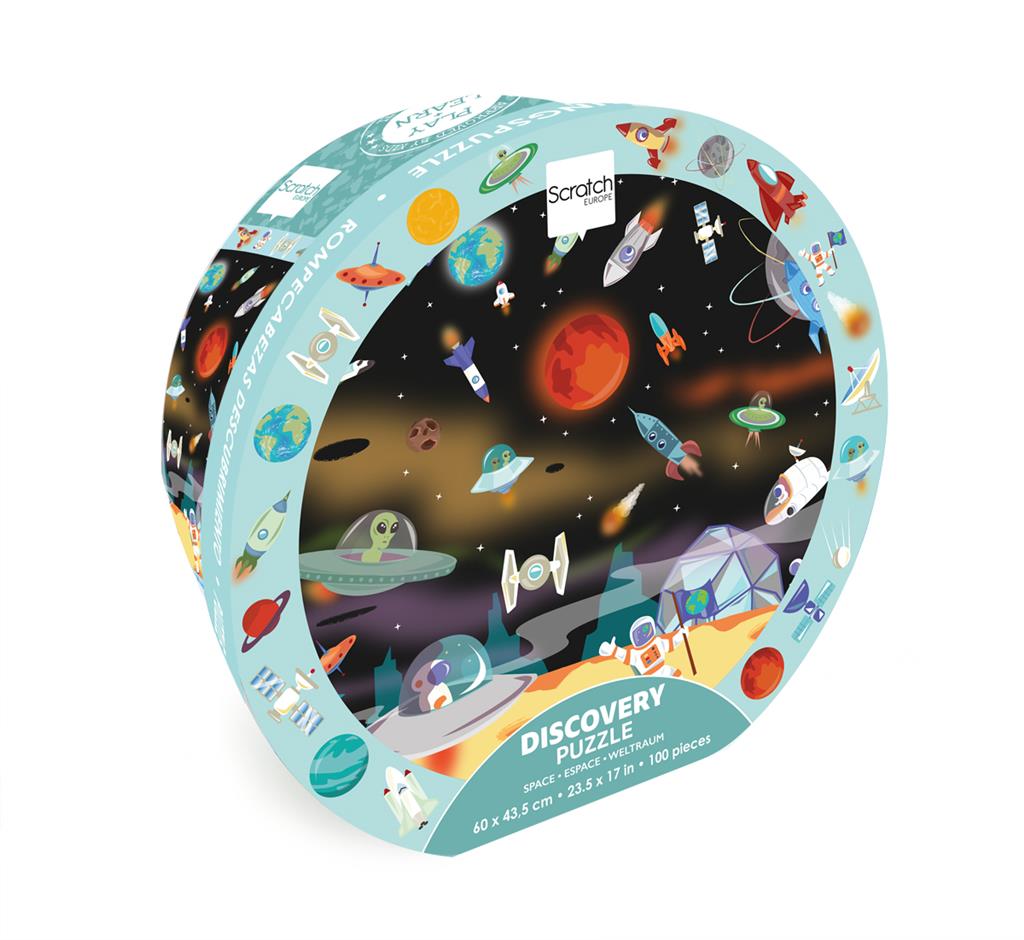 150 pcs Puzzle + Discovery Game: Space