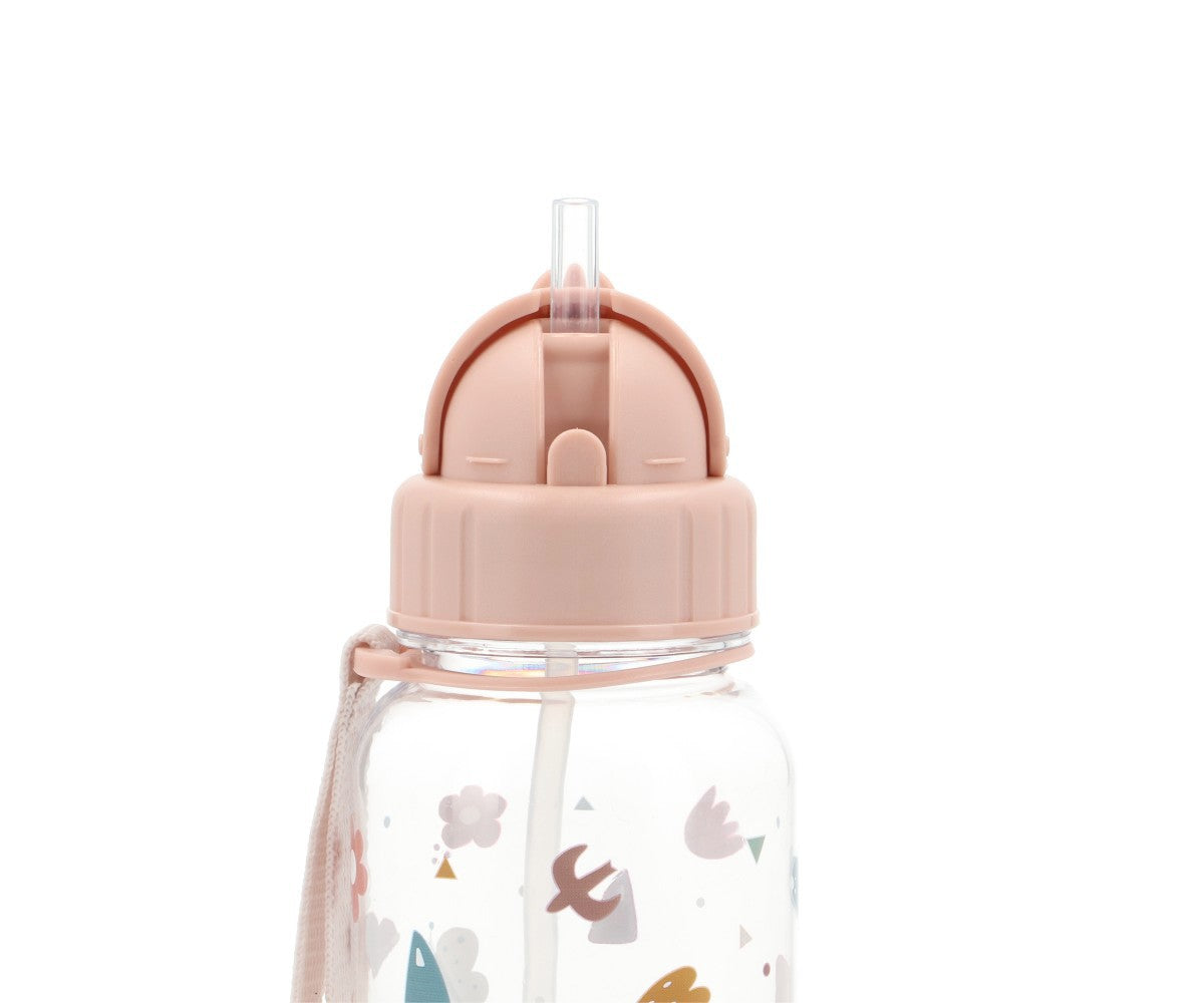 Bouteille en plastique Nature géométrique