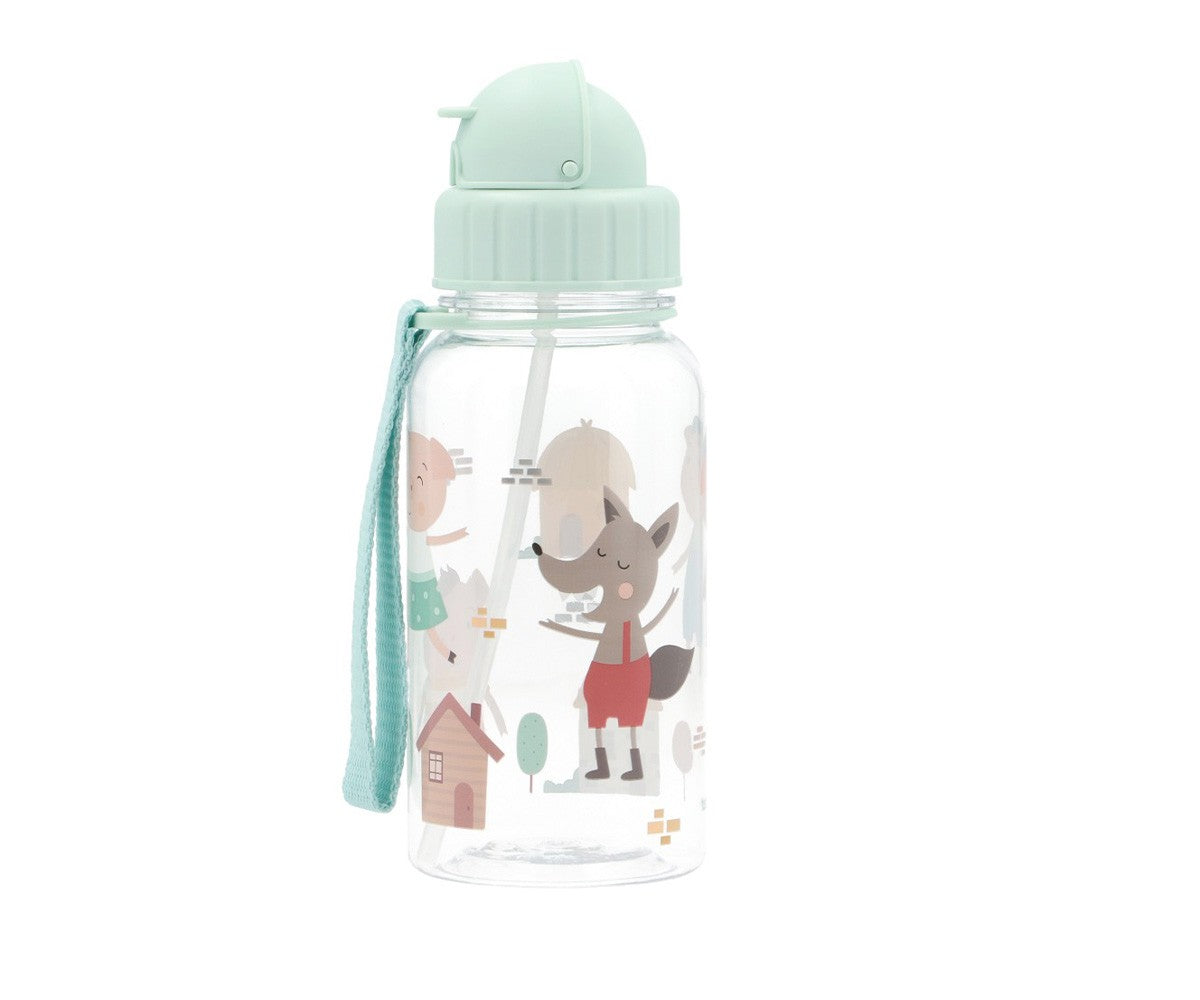 Bouteille en plastique Les Trois Petits Cochons