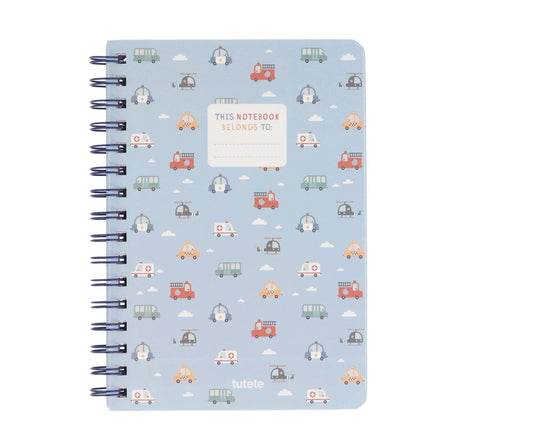 City Cars School Notebook