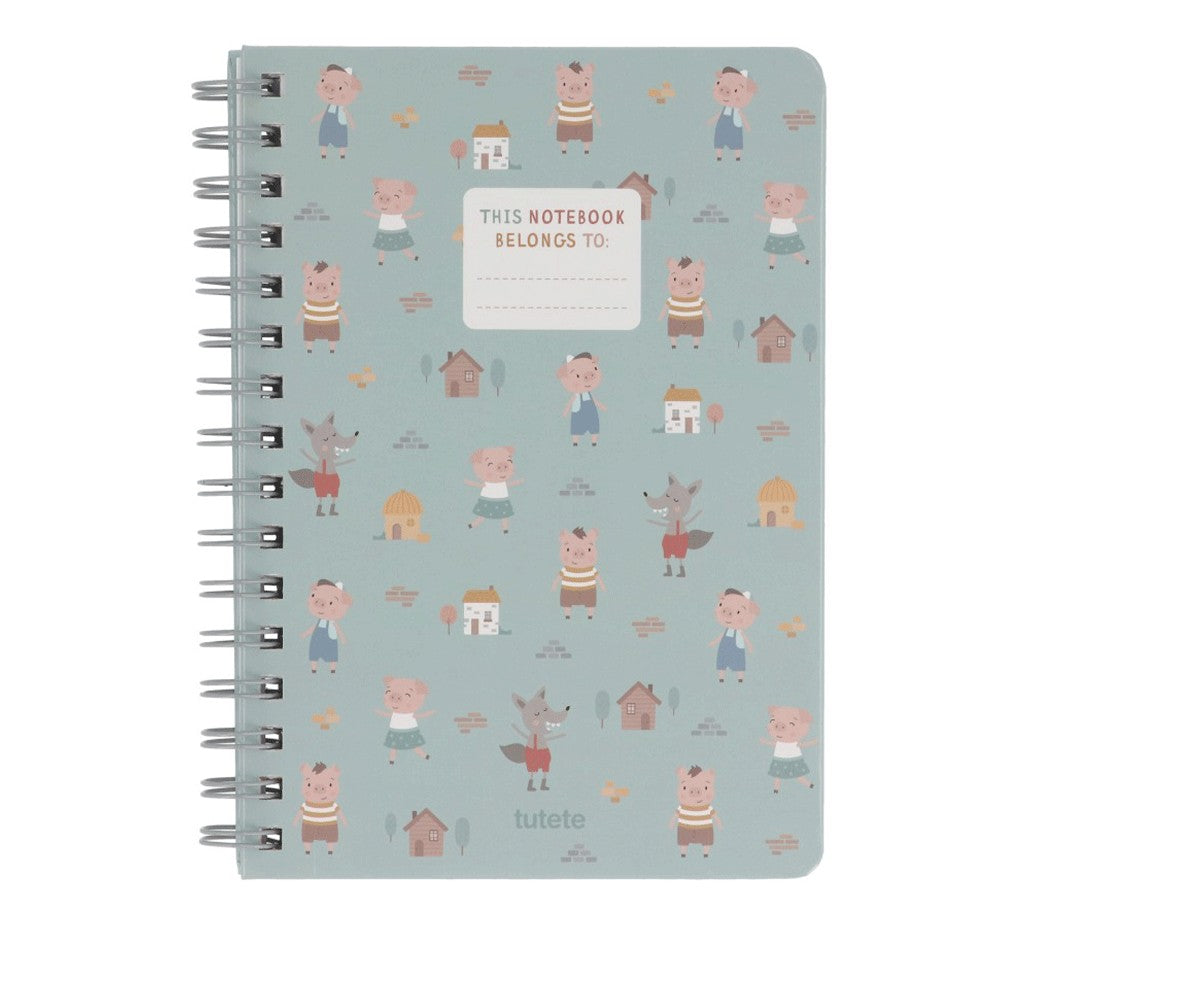 Le cahier d'école des Trois Petits Cochons