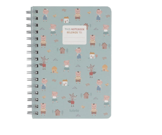 The Three Little Pigs School Notebook