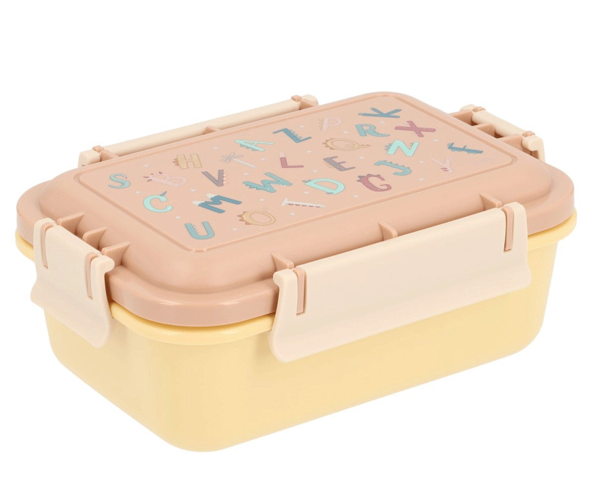 Boîte à lunch Bento avec lettres amusantes