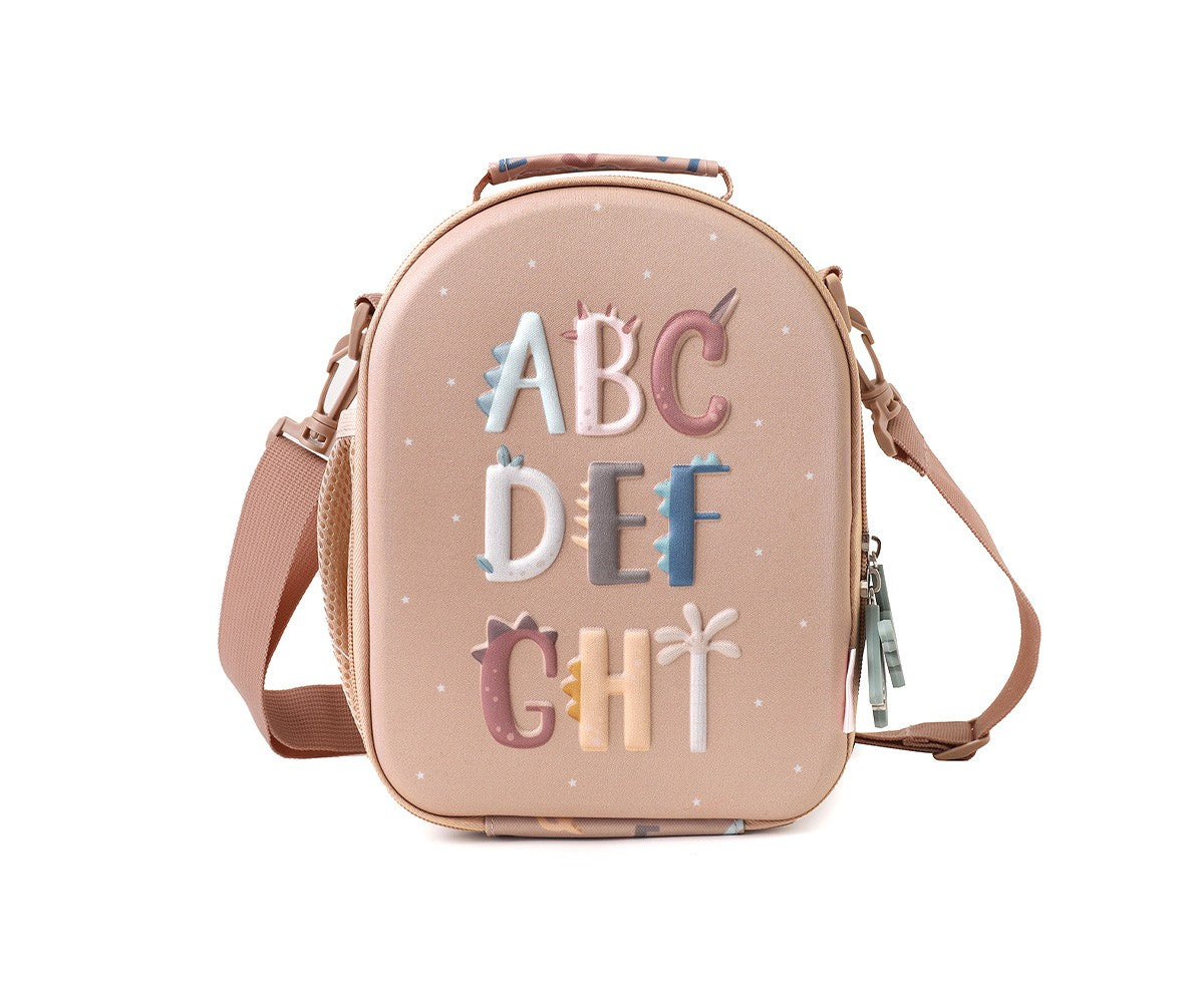 Sac isotherme à collation avec lettres amusantes en 3D