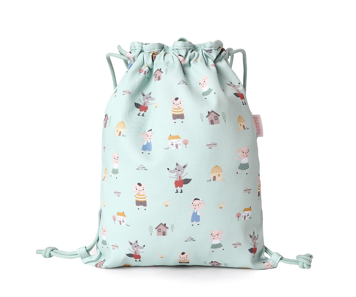 Sac à dos en tissu Les Trois Petits Cochons