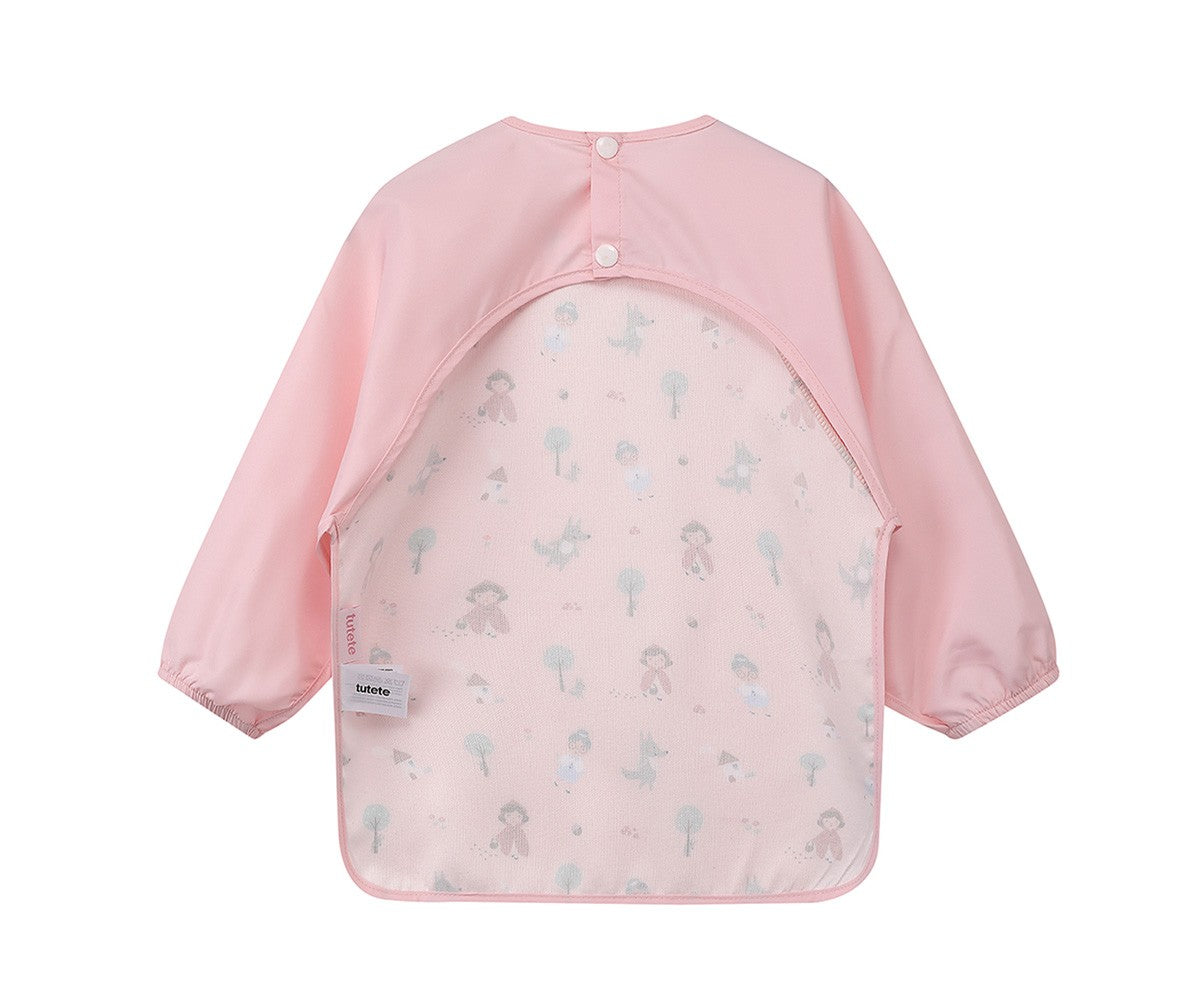 Little Red sleeved bib