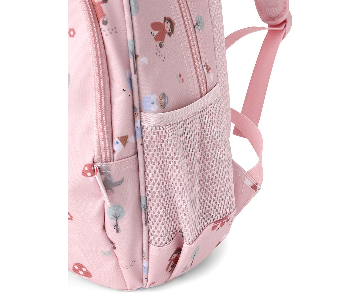 Petit sac à dos rouge moyen + porte-clés