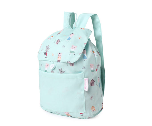 The Three Little Pigs Small Fabric Backpack