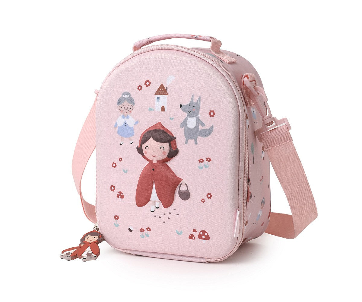Petit sac à goûter isotherme 3D rouge