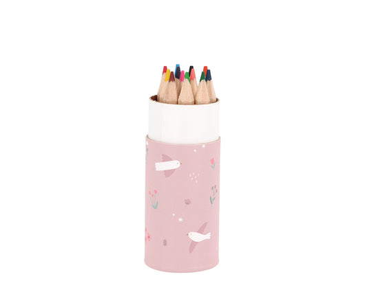 Tubo de 12 Lápis Blossom Birds - imagem 2