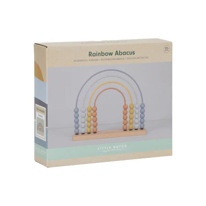 Blue Rainbow Abacus - forest friends FSC