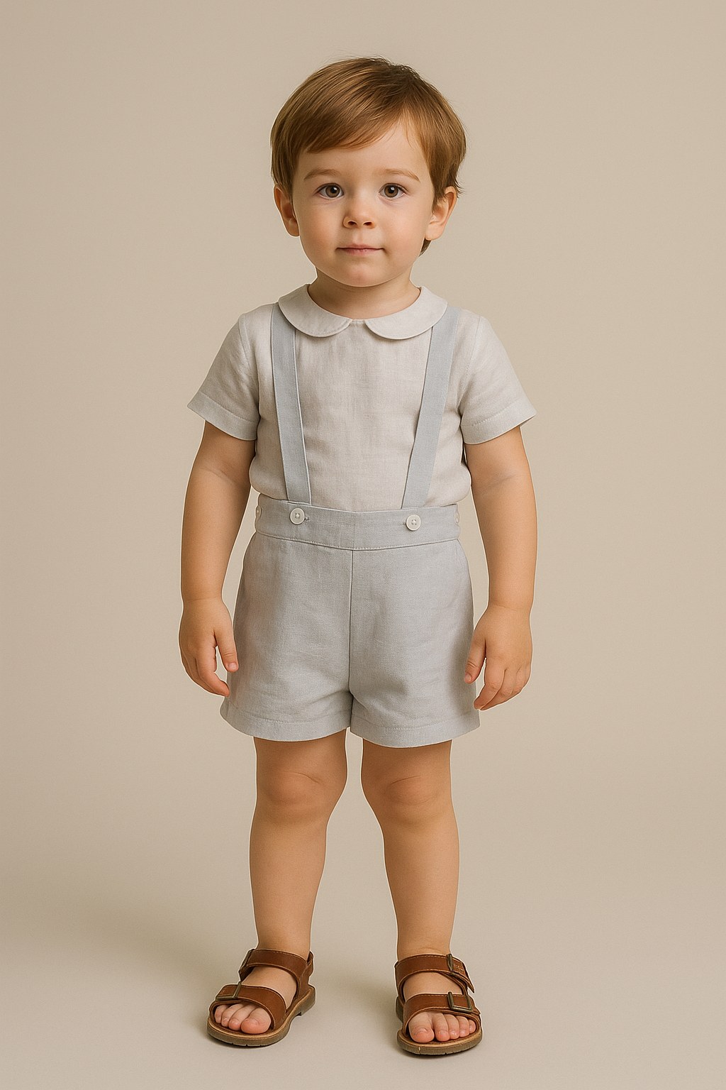 Short HG avec bretelles vertes sèches