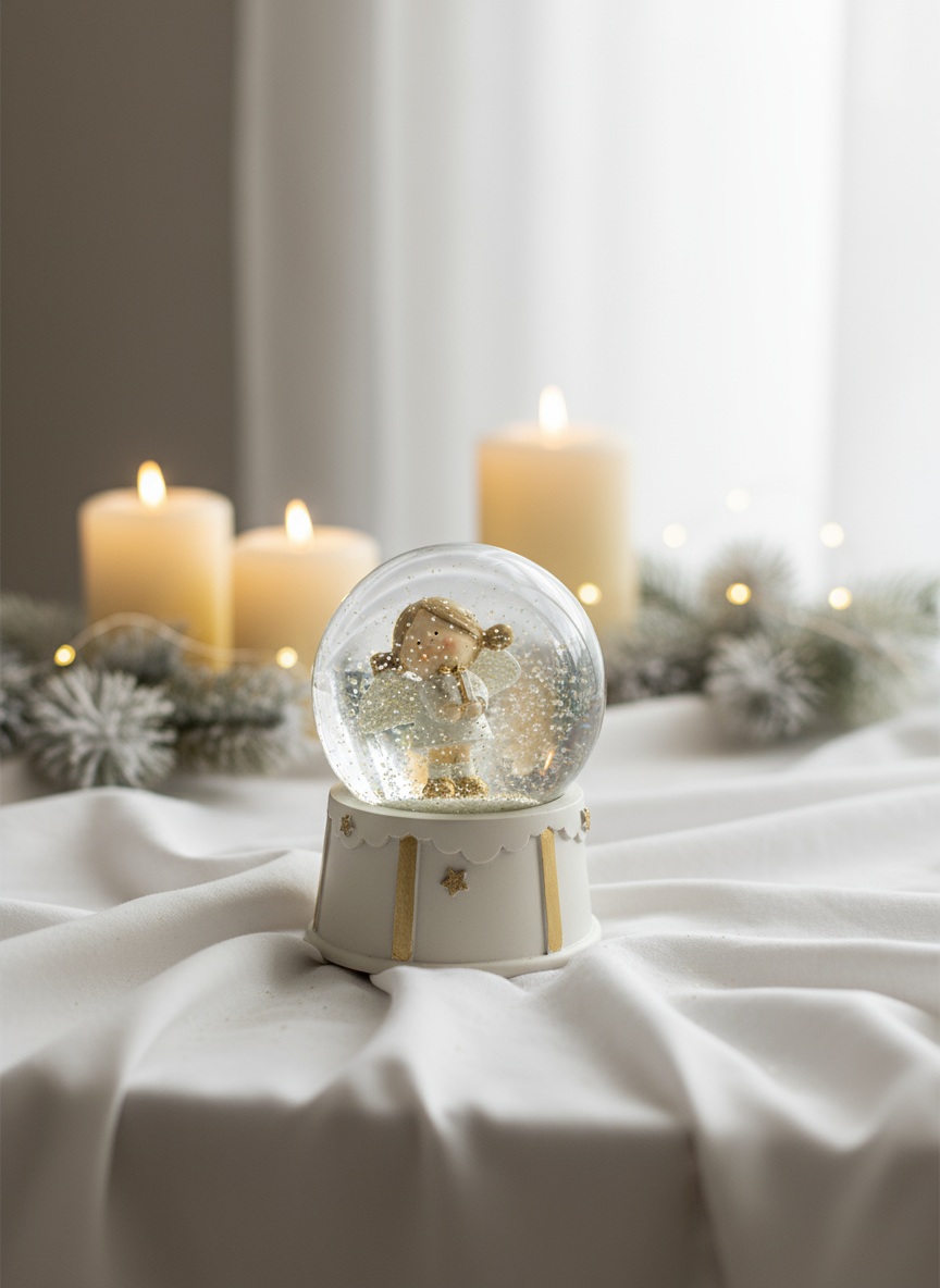 Angel Water Ball with Gift | 8cm