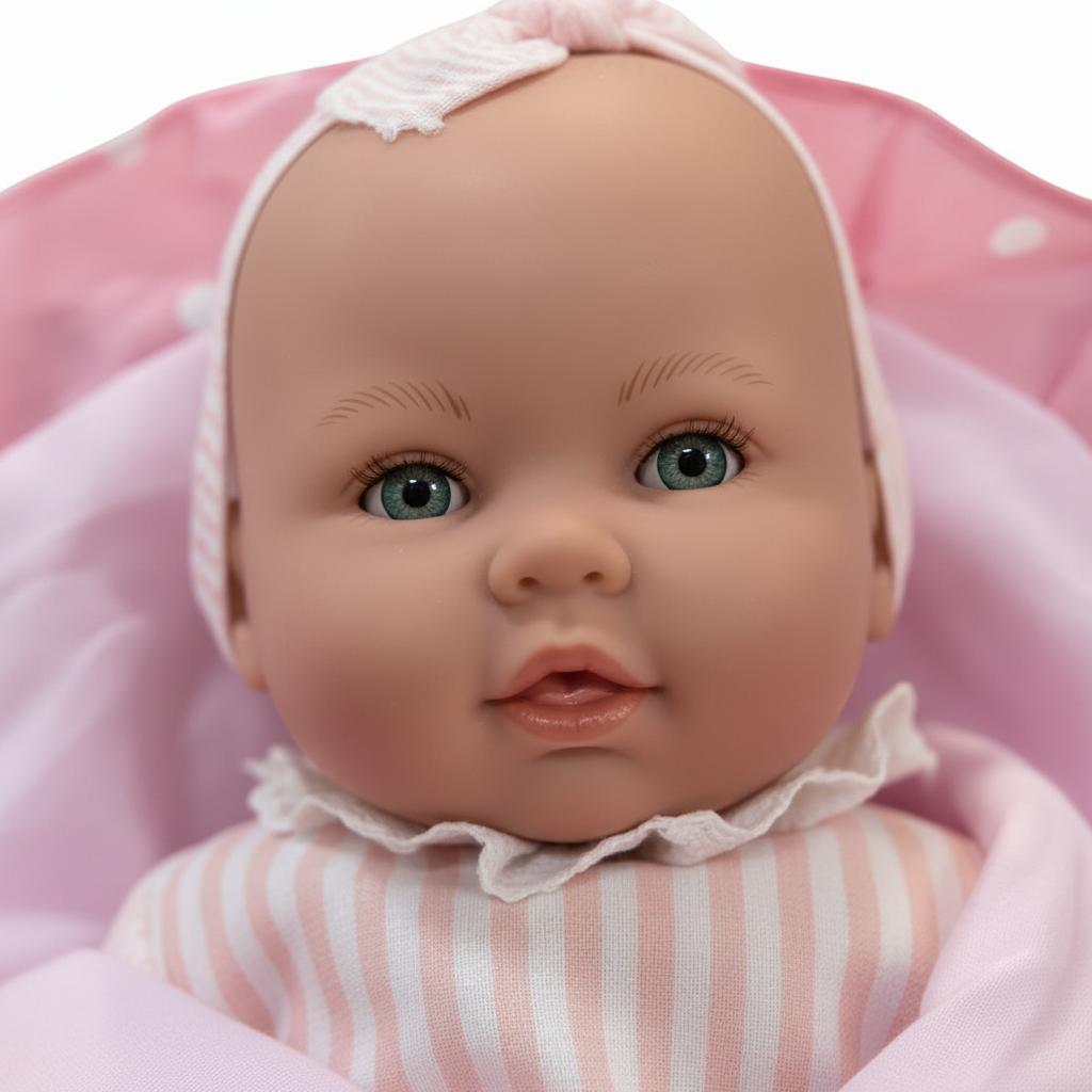 Boneca 38cm - Nana Chorona Rosa