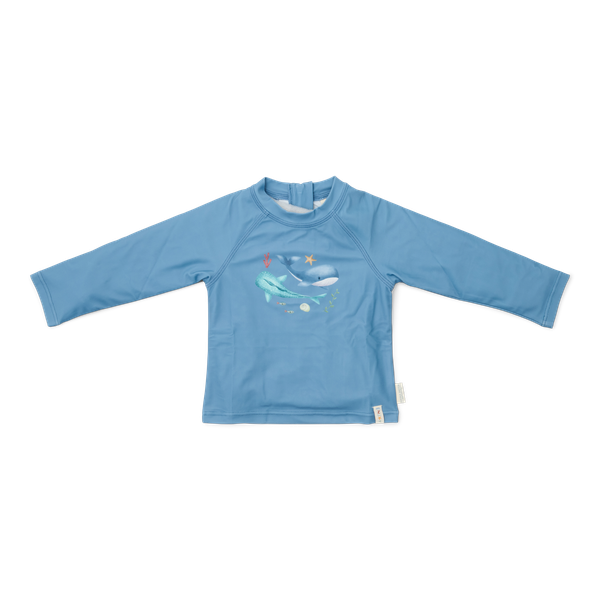 T-shirt de plage MCP-Bleu océan