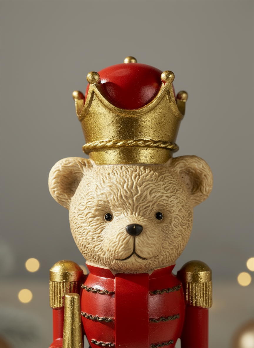 Polyresin Bear w/ Trumpet | 34cm