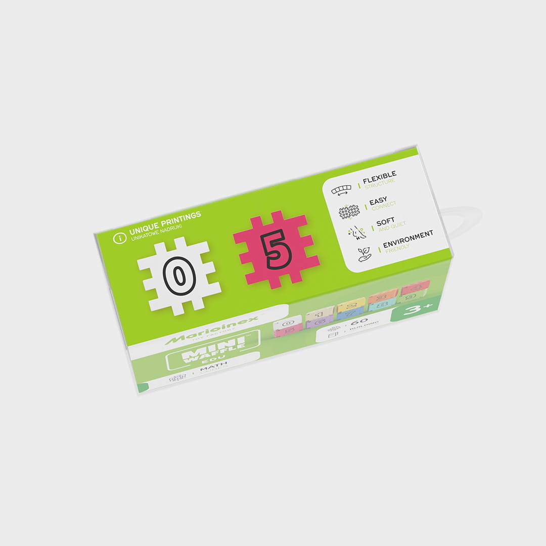 MINI WAFFLE Edu math cubes 60