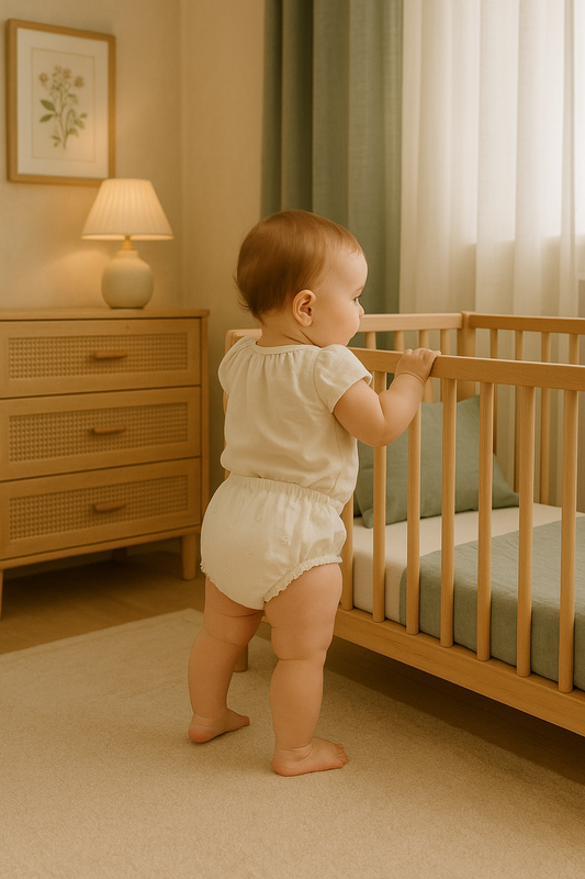 Linen diaper cover with tulle | TU